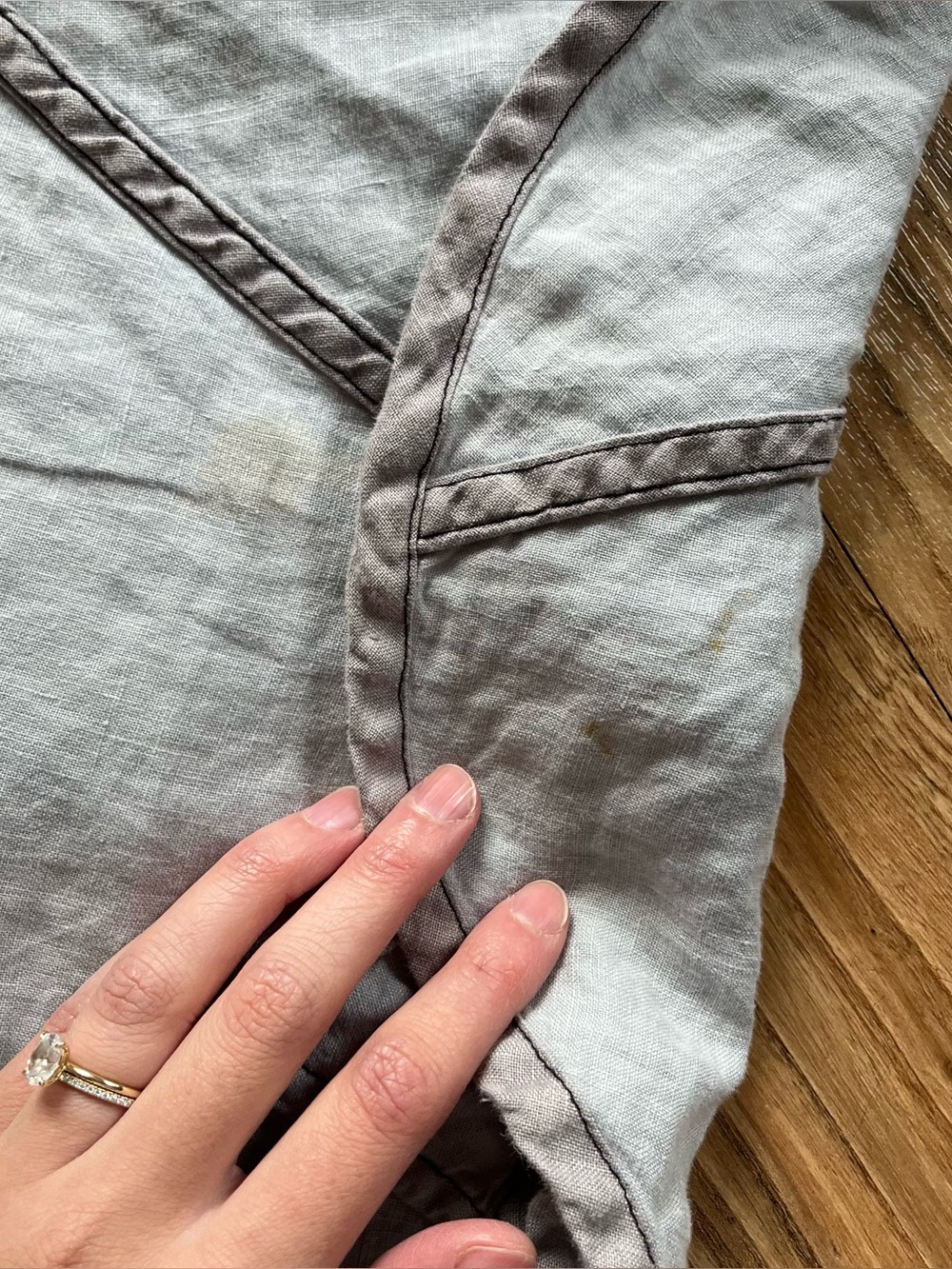 Cynthia Ashby linen made in USA dress - Picture 7 of 8